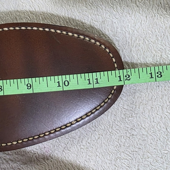 Vintage J.F. McElwain Company Unworn Brown Peppled Leather Wingtip Oxford Shoes